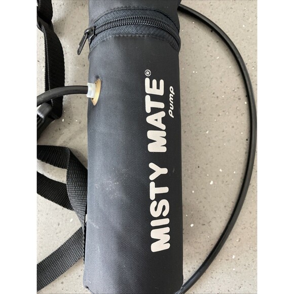 Misty Mate COOL BLAST Portable Personal Air Cooler Pump Mister Blue NOT WORKING - Picture 2 of 8